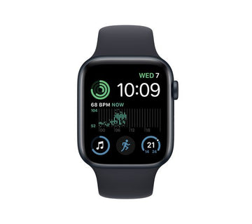 Apple Watch SE 2 GPS, 44mm Midnight Aluminium Case with Midnight Sport Band - Good
